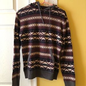 Young men’s hoodie.